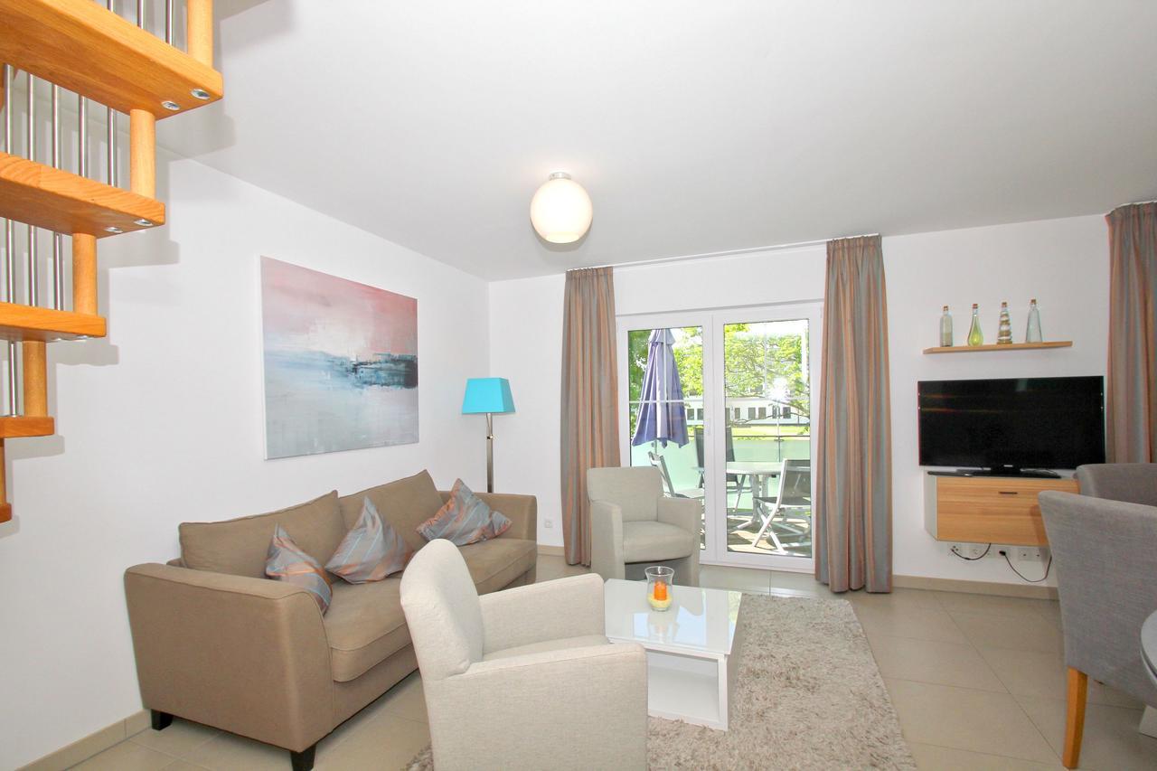 Strandnahe Fewo Mit Balkon, Gratis Nutzung Vom Ahoi Erlebnisbad Und Sauna In Sellin - Rex Rugia Fewo 30-6 Lobbe Exterior photo